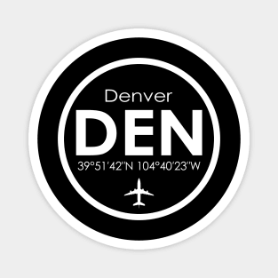 DEN, Denver International Airport Magnet